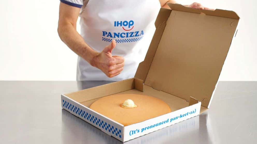 IHOP will serve a giant pancake in a pizza box to get a 