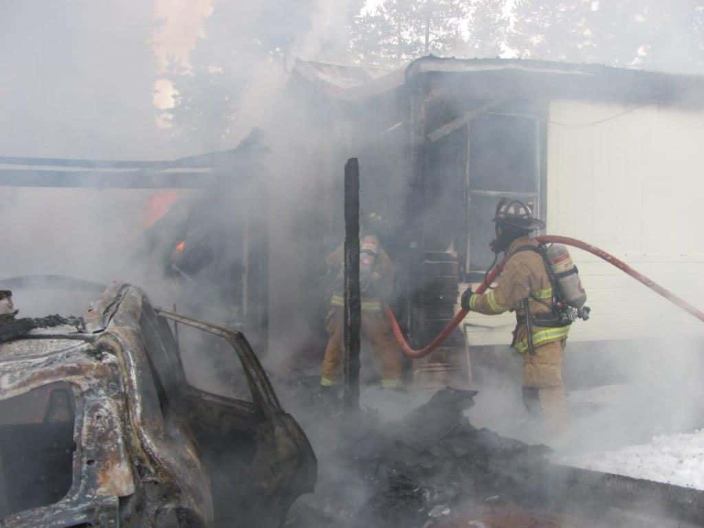 La Pine Garage Fire Now Under Investigation