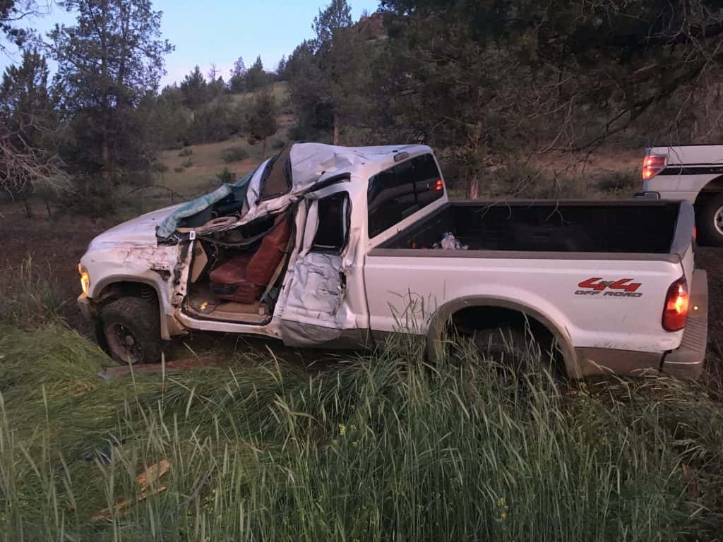 NEW TODAY Early Monday Morning Crash, In Prineville Being Investigated