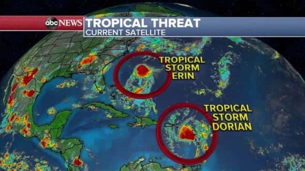 Big Hurricane News: Tropical Storm Erin – Us Impact? - 1ll8cta
