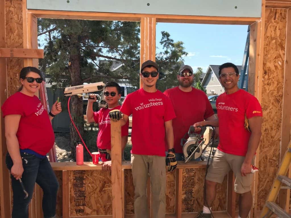 BendRedmond Habitat for Humanity and Wells Fargo team up in Central