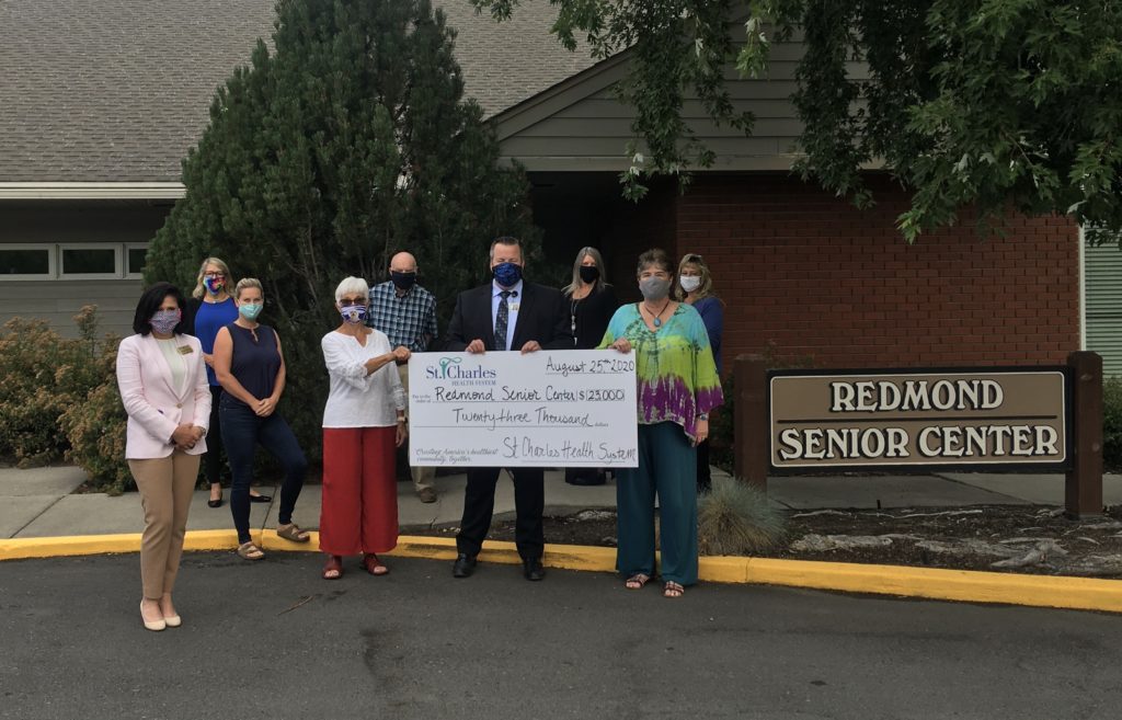 Redmond Senior Center Receives 23,000 Grant from St. Charles Health