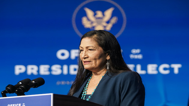 Haaland makes history as Department of the Interior nominee