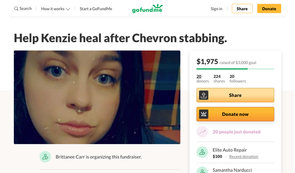 'Go Fund Me' Helps Store Clerk Who Was Stabbed | MyCentralOregon.com ...