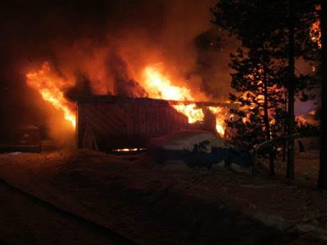 La Pine Family Escapes House Fire - Vimarsana News