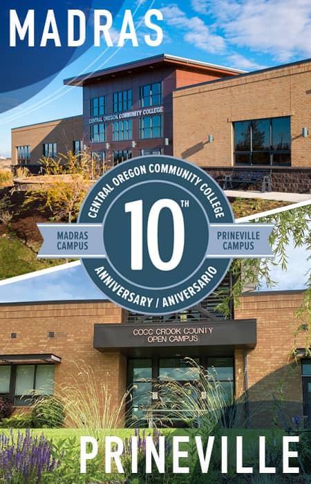 COCC Celebrates 10 Years In Madras, Prineville - Vimarsana News