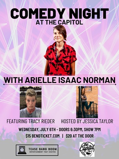Comedy at The Capitol with Arielle Isaac Norman - Vimarsana News