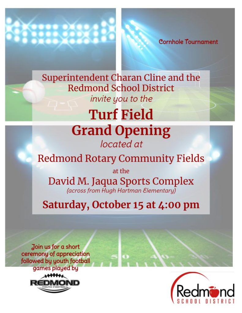 Redmond Rotary Community Fields Opens - Vimarsana News