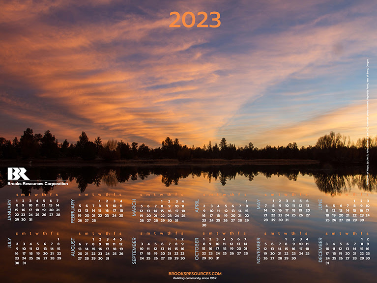 Brooks Resources '23 Calendar Released | MyCentralOregon.com - Horizon Broadcasting Group, LLC - Vimarsana News