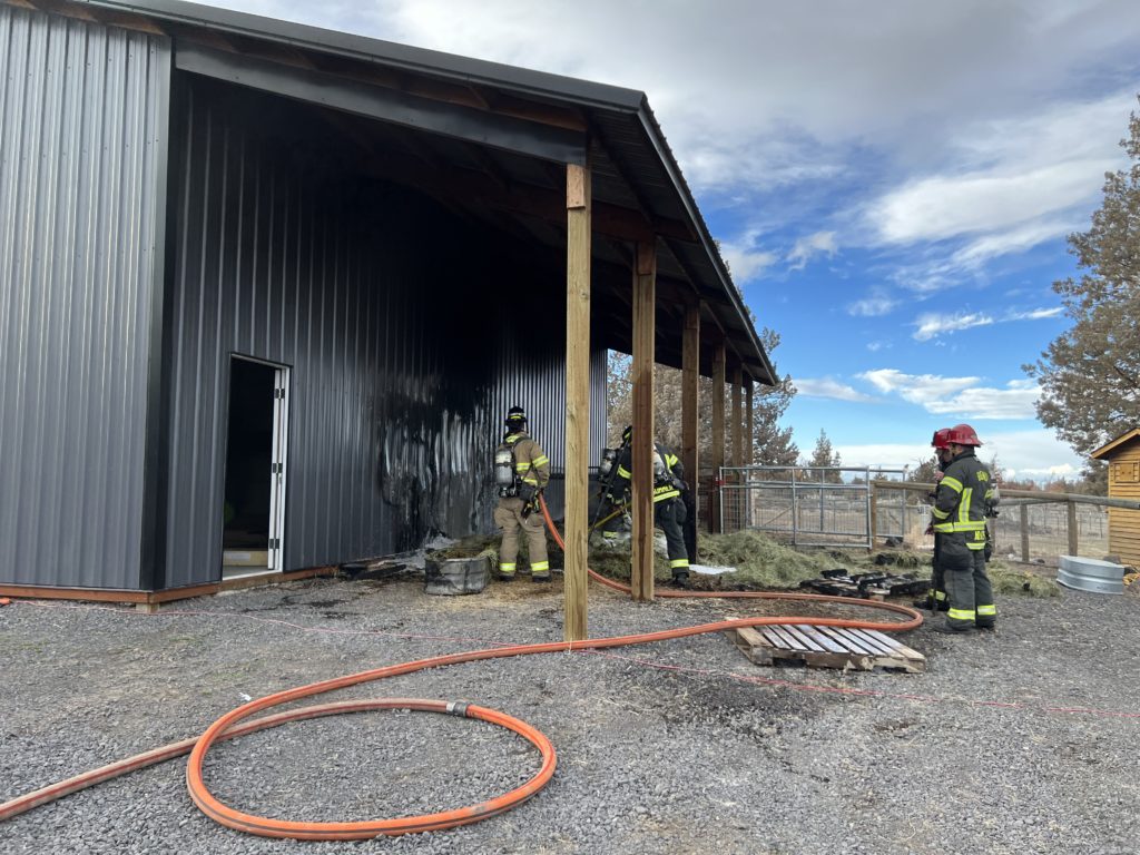 Debris Burn Causes Barn Fire - Vimarsana News