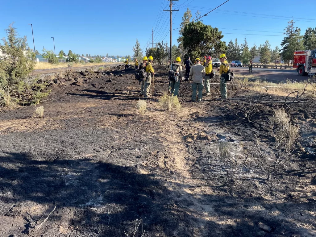 Bend Parkway Fire Was Human Caused - Vimarsana News