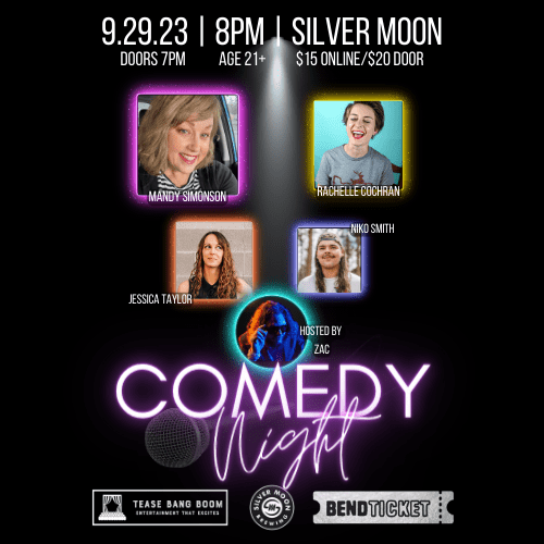 Comedy Night at Silver Moon Brewing with Mandy Simonson - Vimarsana News