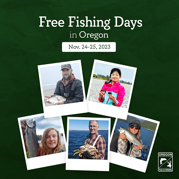 Free Fishing In Oregon Nov. 24-25 - Vimarsana News