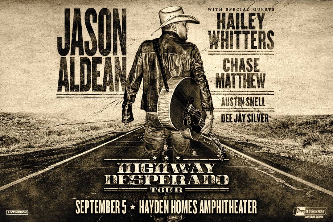 Jason Aldean with Hailey Whitters Highway Desperado Tour