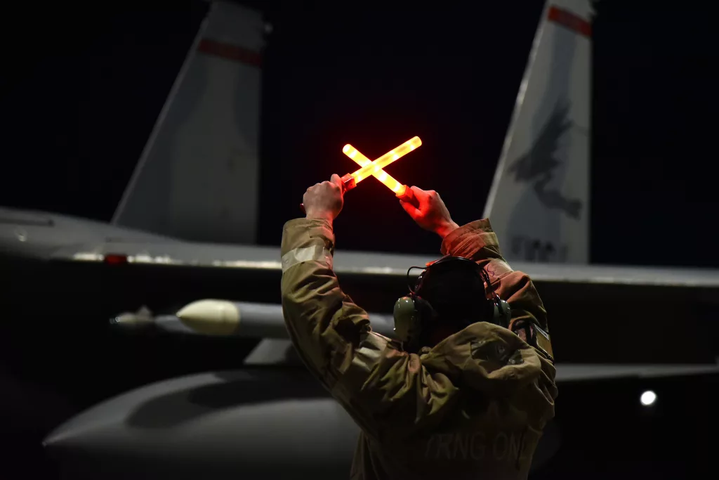 Air National Guard Conducts Night Training - Vimarsana News