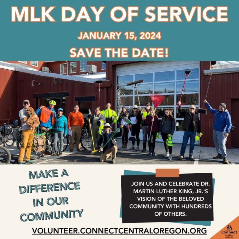 Volunteers Needed For MLK Day Of Service | MyCentralOregon.com ...
