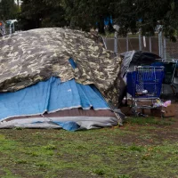 homeless-tent-on-the-side-of-the-road