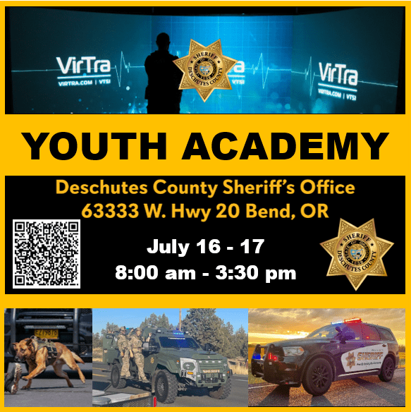 Deschutes Co. Sheriff's Office Announce Youth Academy | MyCentralOregon.com - Horizon Broadcasting Group, LLC - Vimarsana News