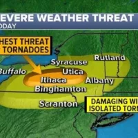 Beryl remnants move into Northeast, bringing flash flood and tornado ...