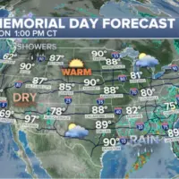 Soggy Memorial Day weather may not be a total washout in the Northeast ...