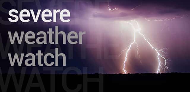 Severe thunderstorm watch until 9:00pm | WKHM-AM
