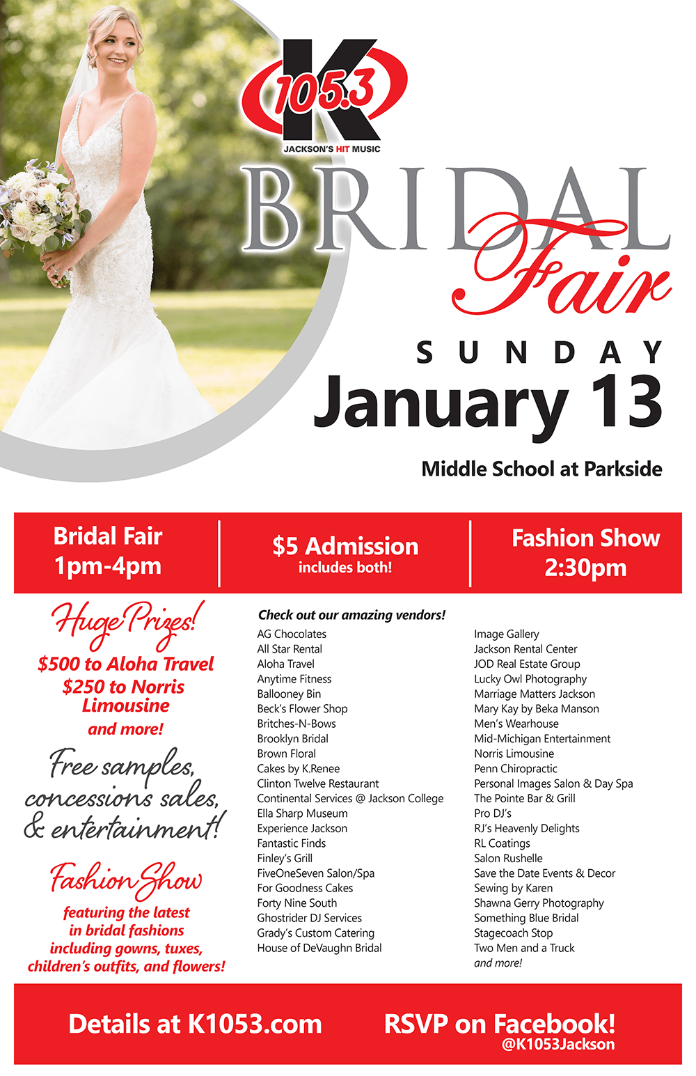 K 105 3 Bridal Fair Wkhm Am