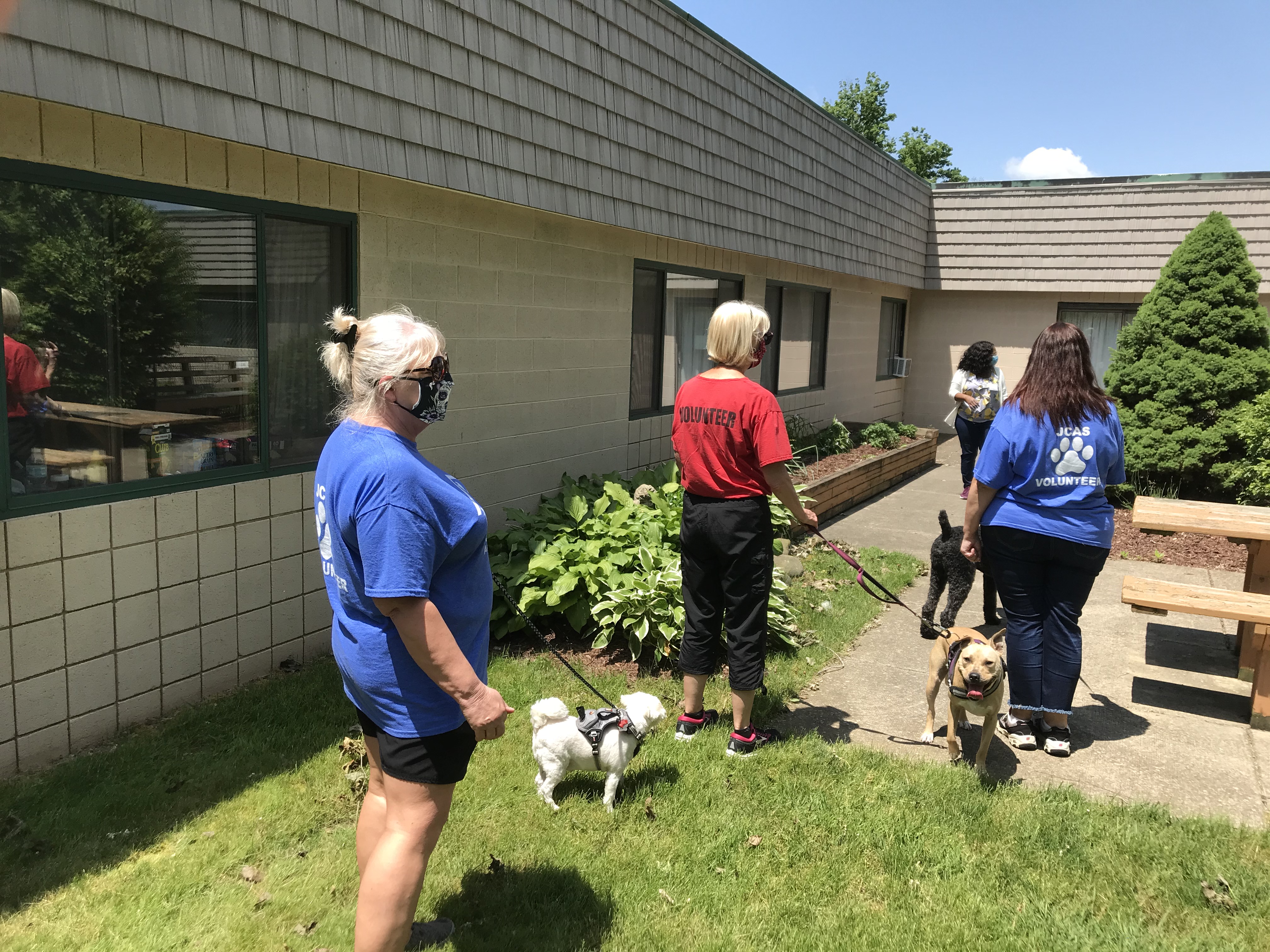 Jackson County Animal Shelter volunteers bring joy to Faith Haven 