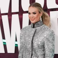 Carrie Underwood attends the 2023 CMT Music Awards at Moody Center on April 2^ 2023 in Austin^ Texas.