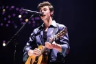 Shawn Mendes peforms live the O2 Arena on April 16th 2019 in London^ England.