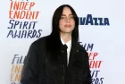 Billie Eilish at the 2024 Film Independent Spirit Awards on the Beach on February 25^ 2024 in Santa Monica^ CA