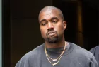 Kanye West is seen exiting her hotel on September 3^ 2016 in New York City.