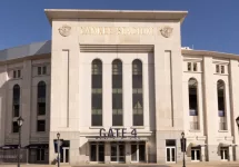 Yankee stadium New York wide angle view - NEW YORK CITY^ UNITED STATES OF AMERICA - FEBRUARY 14^ 2023