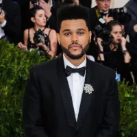 The Weeknd attends the 2017 Metropolitan Museum of Art Costume Institute Gala at the Metropolitan Museum of Art in New York^ NY on May 1st^ 2017