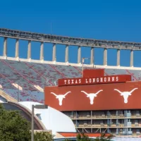 Darrell K Royal Texas Memorial Stadium (home of Texas Longhorns) at campus of University of Texas. November 14^ 2013.