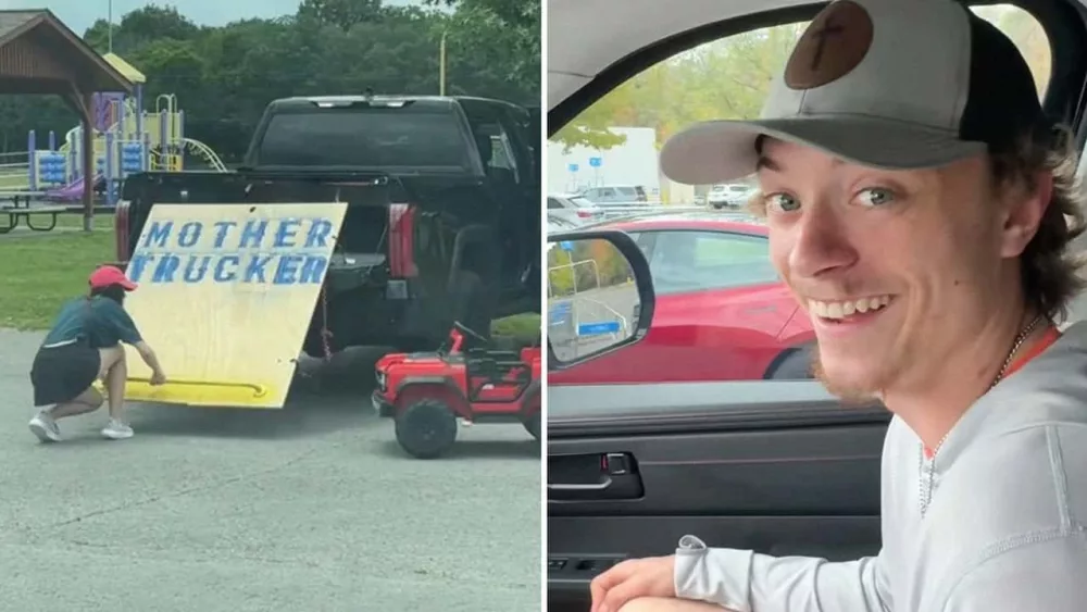 men-record-woman-lifting-up-her-toddlers-toy-car-on-her-pickup483612