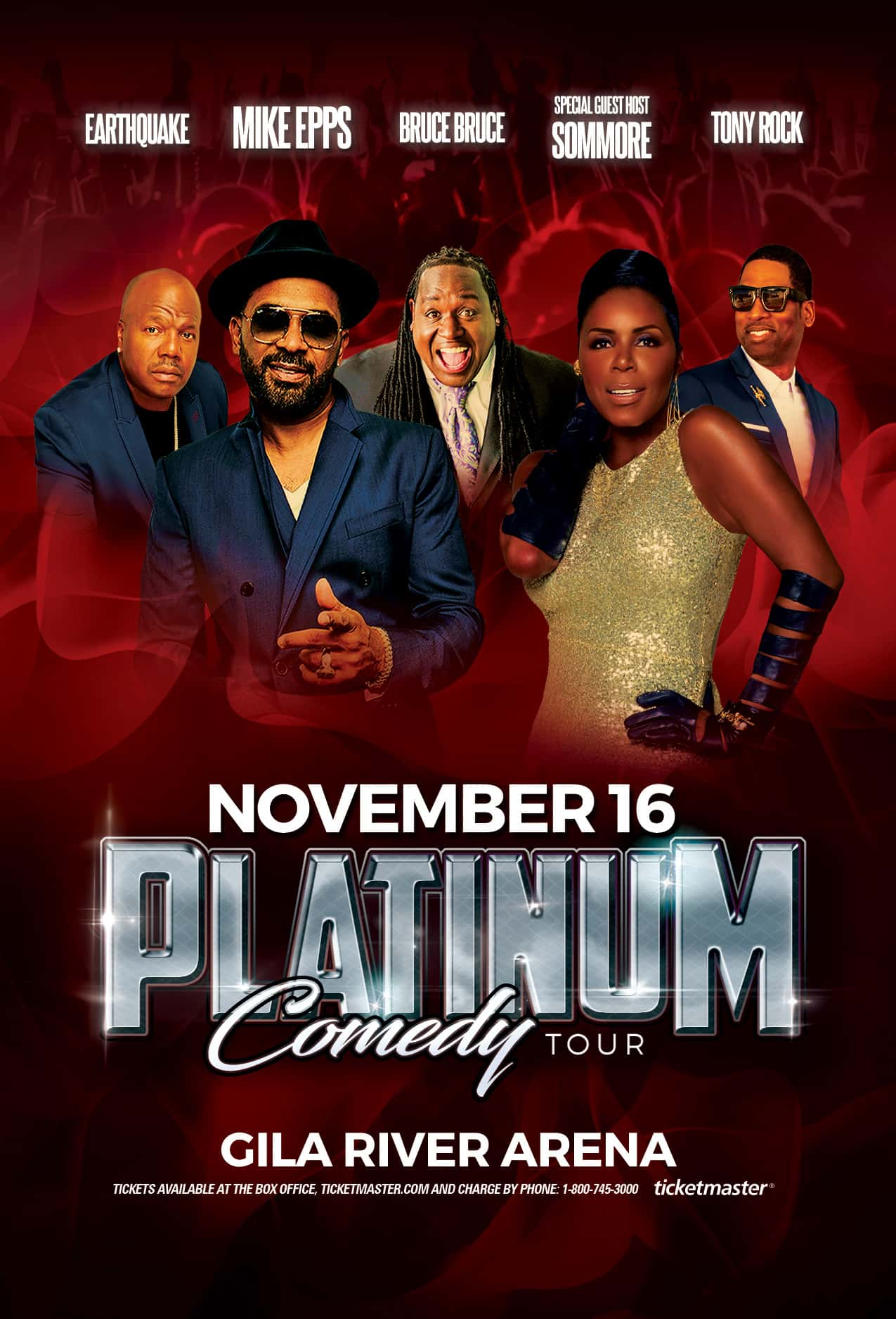 Platinum Comedy Tour Mega 104.3