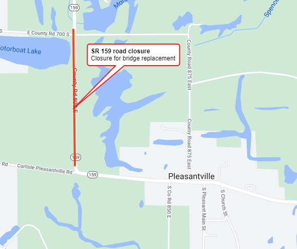 Road Closure Scheduled for State Road 159 in Sullivan Co. | WWBL
