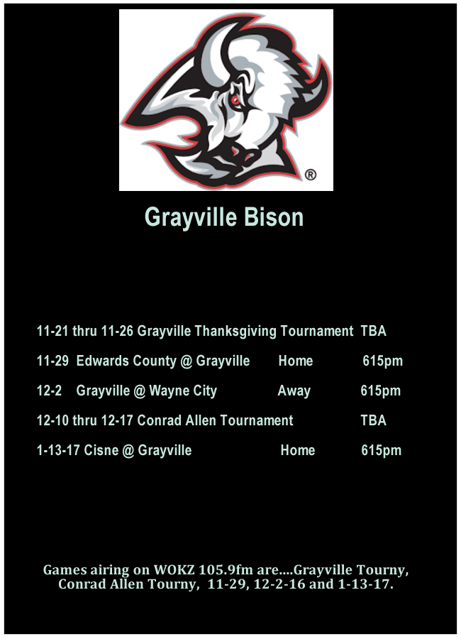 2017 grayville basketball schedule