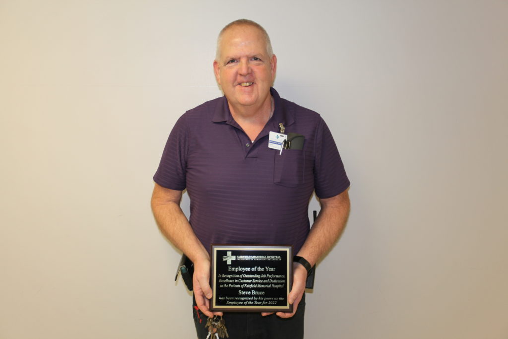 STEVE BRUCE NAMED FMH 2022 EMPLOYEE OF THE YEAR - Vimarsana News