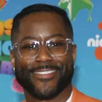 Nate Burleson at the Nickelodeon Kids' Choice Awards 2023 held at the Microsoft Theater in Los Angeles^ USA on March 4^ 2023