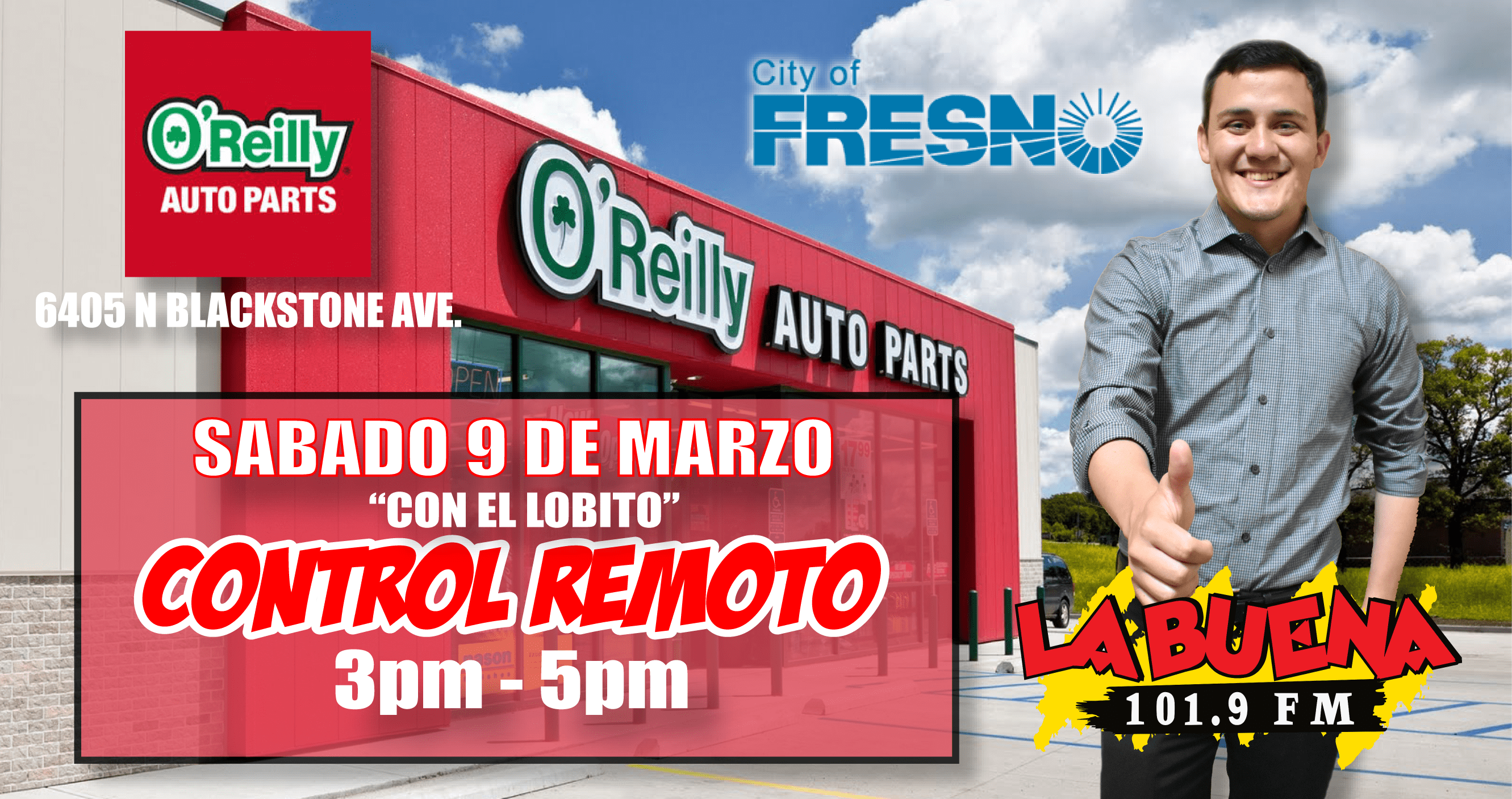 3 9 o reilly auto parts city of fresno la buena 101 9 la buena 101 9