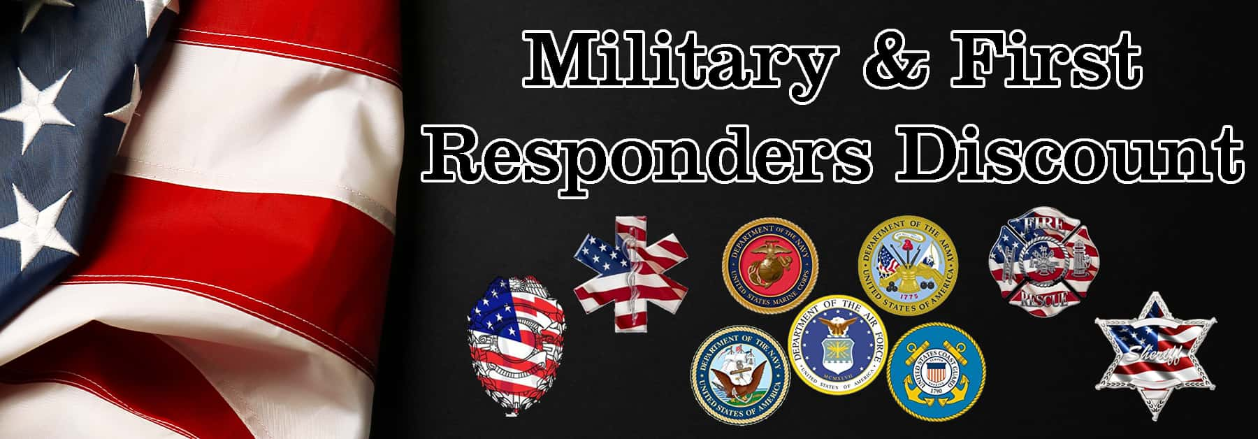 Military & First Responders Discount KAJE