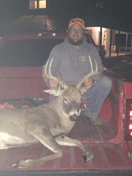 Luke Warmbold with deer taken in Southern Holt County