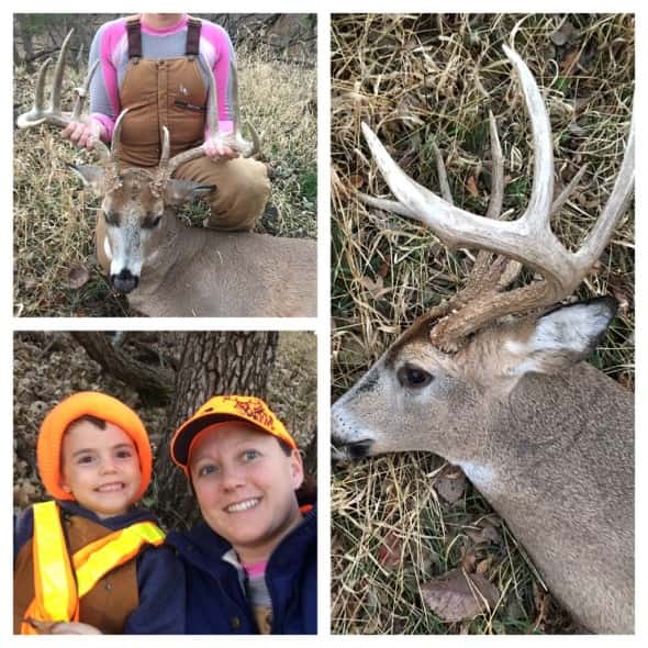 Holt Shane and his Mom with a nice 5 x 5