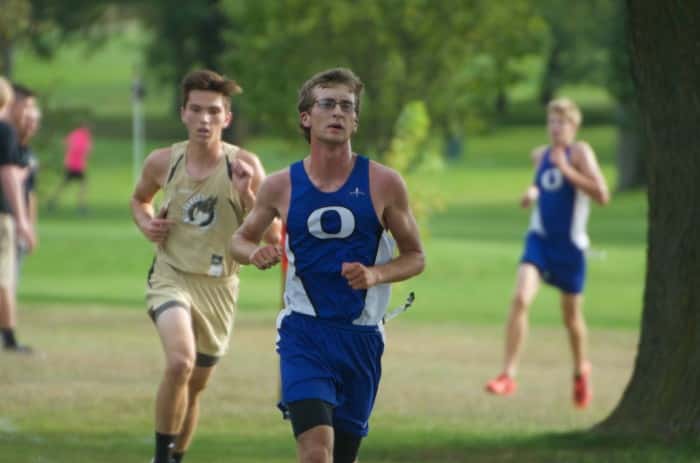 OHS Junior Nathaniel Jennings placed fourteenth and medalled at the Boone Central Cross Country Invite.