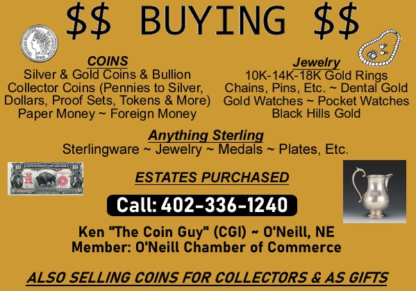 Ken The Coin Guy Page KBRX 102.9 FM