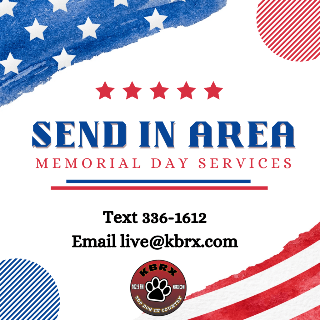 Memorial Day Services in the KBRX Area - Vimarsana News
