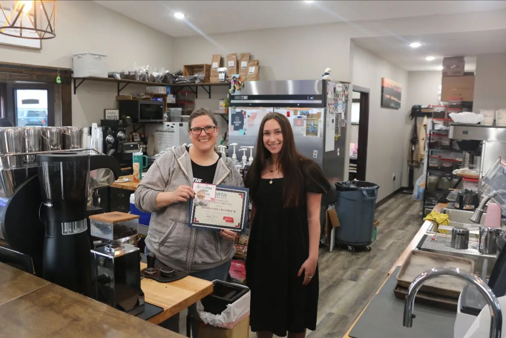 Jamie Frederick with Douglas Street Coffee Receives Nebraska Tourism Outstanding Frontline Employee Award - Vimarsana News