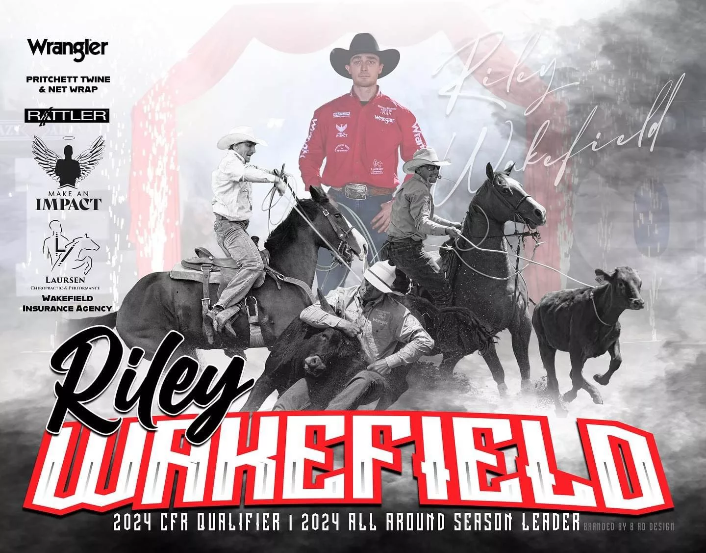Riley Wakefield To Compete In Canadian Finals Rodeo, Cowboy Channel To