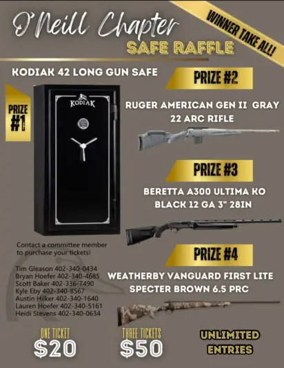 oneill-ducks-unlimited-safe-raffle